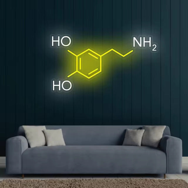 Chemistry Molecule LED Neon Sign