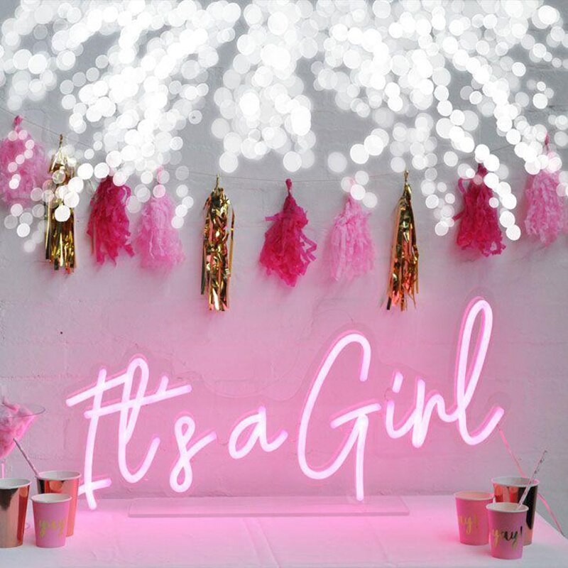 It's a Girl LED Neon Sign