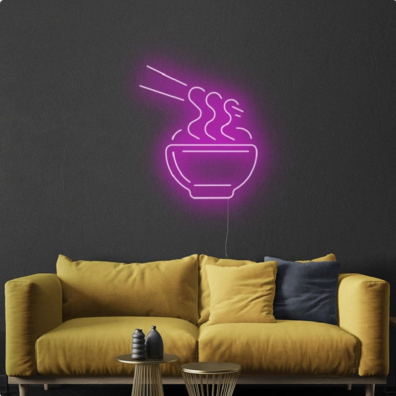 Ramen Noodles LED Neon Sign