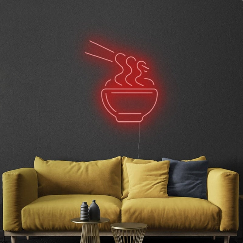 Ramen Noodles LED Neon Sign