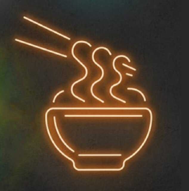 Ramen Noodles LED Neon Sign