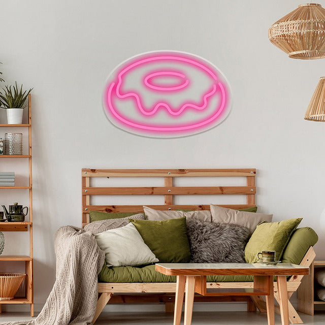 Donut LED Neon Sign