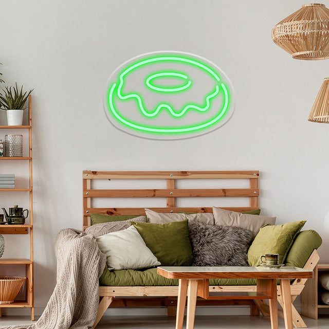 Donut LED Neon Sign