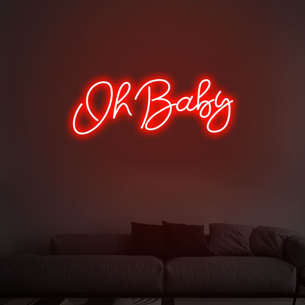 Oh Baby LED Neon Sign