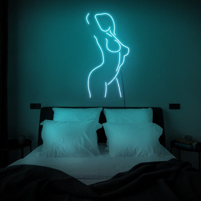 Nude Body LED Neon Sign