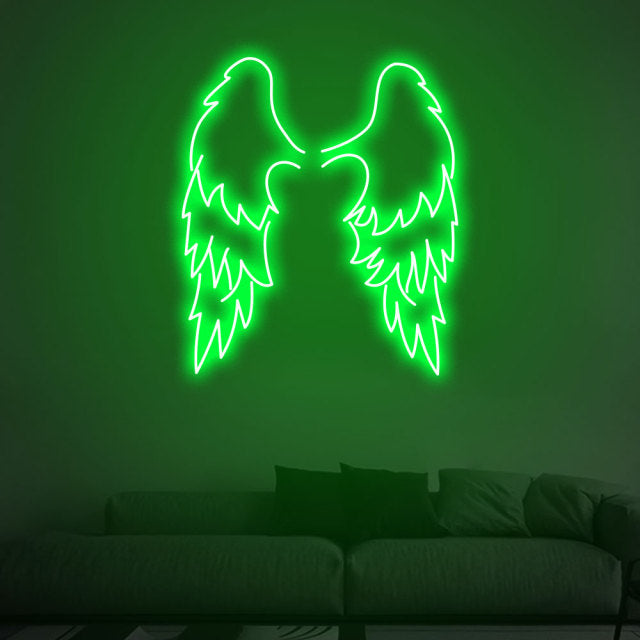 Angel Wings LED Neon Sign