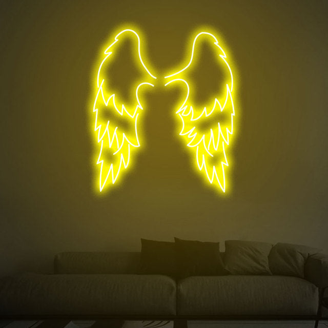 Angel Wings LED Neon Sign