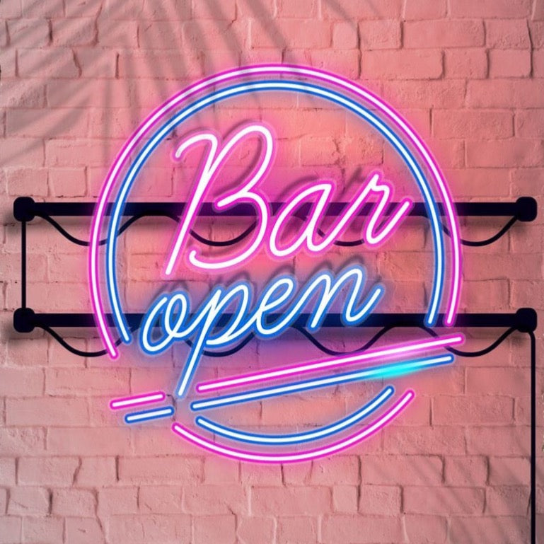 Attractive Bar Open LED Neon Sign UK