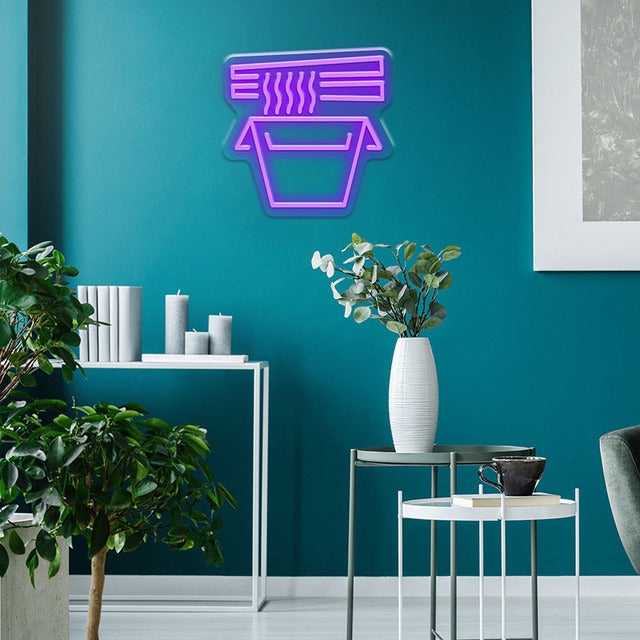 Takeaway Noodle LED Neon Sign