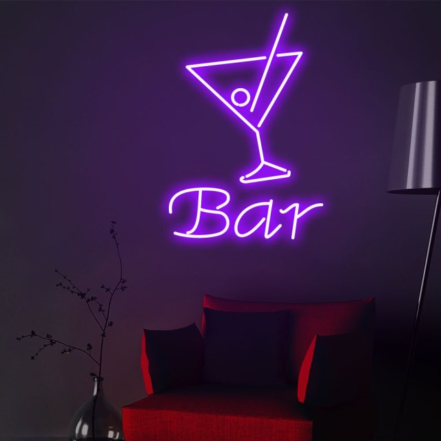 Cocktail Bar LED Neon Sign