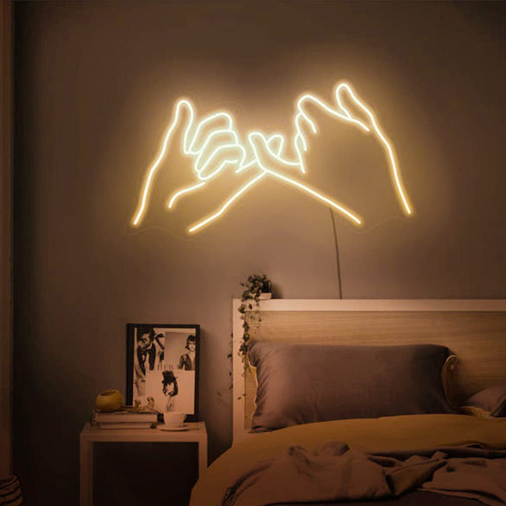 Pinky Promise LED Neon Sign