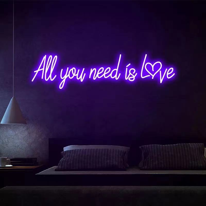 All you need is Love LED Neon Sign