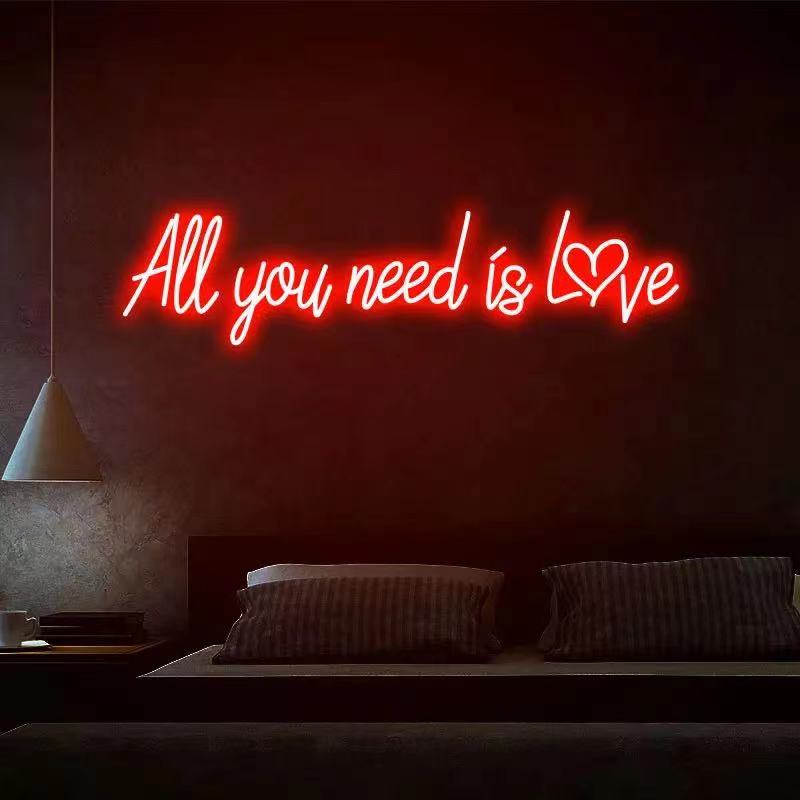 All you need is Love LED Neon Sign